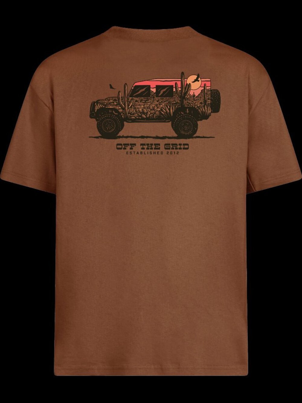 Off The Grid Surplus Silo Tee - Brown Sugar